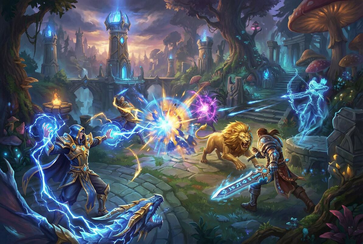 双飞英雄联盟视频解说