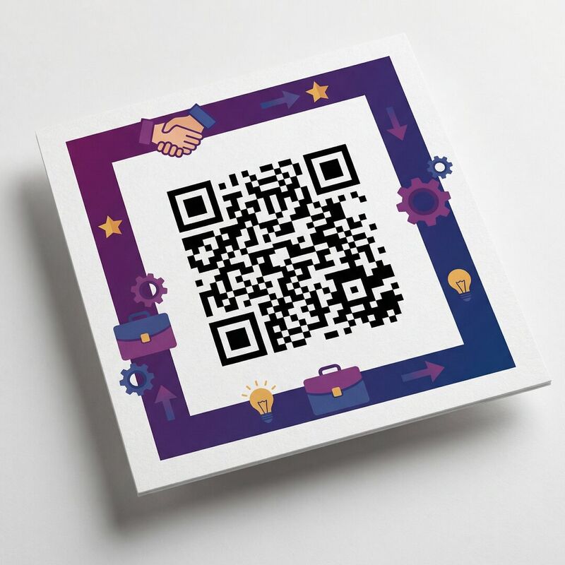 双飞商务二维码